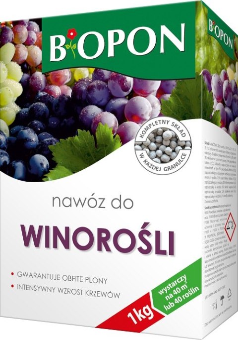 NAWÓZ - DO WINOROŚLI, 1KG BIOPON