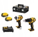 ZESTAW COMBO XR DCD709 + DCF809 18V 2*5.0AH DEWALT