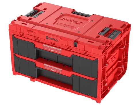 SKRZYNKA NARZĘDZIOWA QBRICK ONE DRAWER 2 TOOLBOX 2.0 RED QBRICK