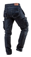 SPODNIE ROBOCZE 5-KIESZENIOWE DENIM ROZMIAR S NEO